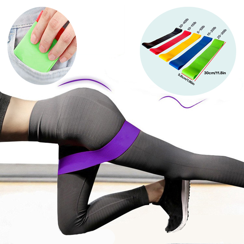 Pilates Bar Kit With Resistance Bands - 5 pezzi di fasce di resistenza