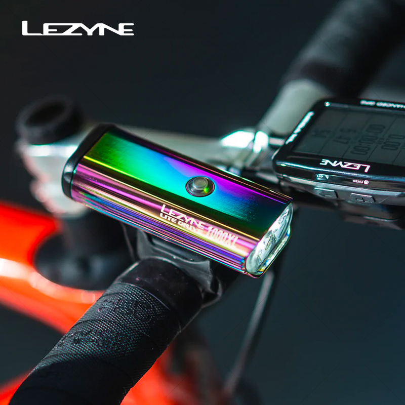 Rechargeable Bicycle Headlight 1000 Lumen - LEZYNE Luce Anteriore per Bicicletta 1000