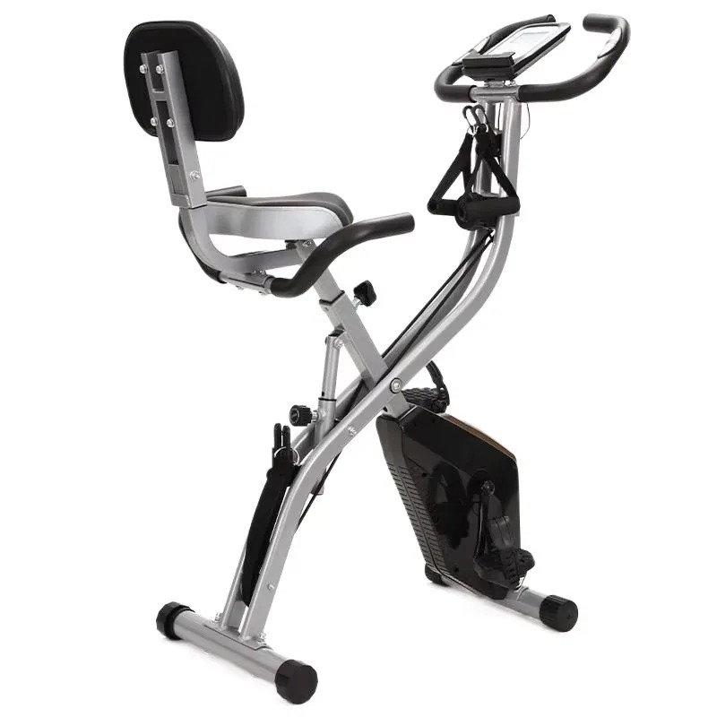 Exercise Bike Magnetic Resistance - Cyclette Pieghevole Portatile per Casa -