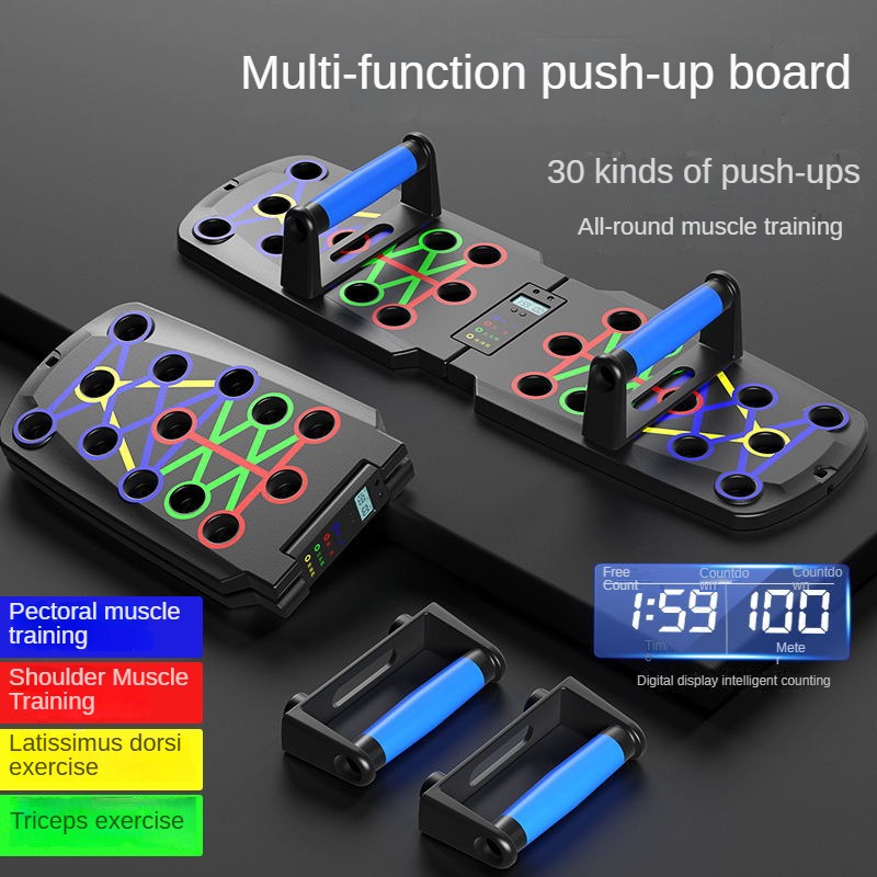 Push Up Board Foldable Multi Function - Nuovo set di tavole push-up multifunzionali