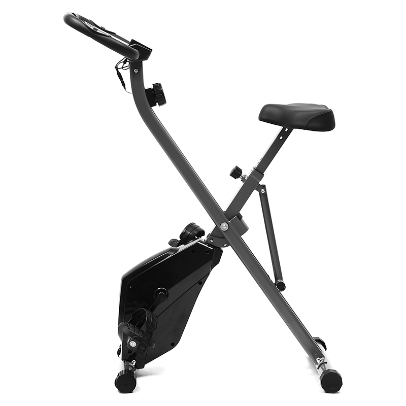 Exercise Bike Magnetic Resistance - Cyclette Pieghevole Salvaspazio per Interni con