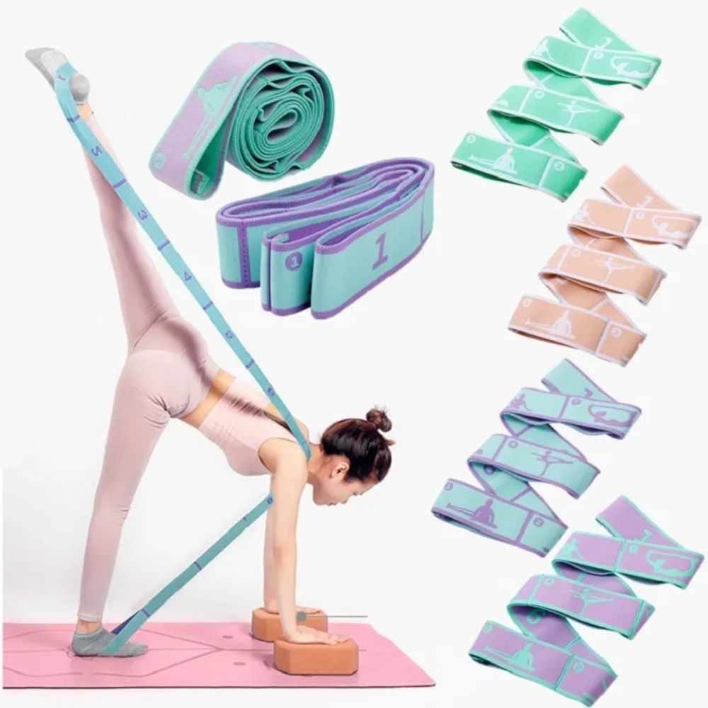 Pilates Bar Kit With Resistance Bands - Fasce elastiche di resistenza per yoga