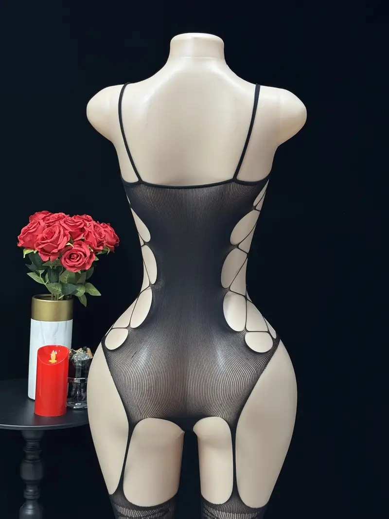 Tuta sexy con bretelle e rete  - Fishing recensione e prezzo