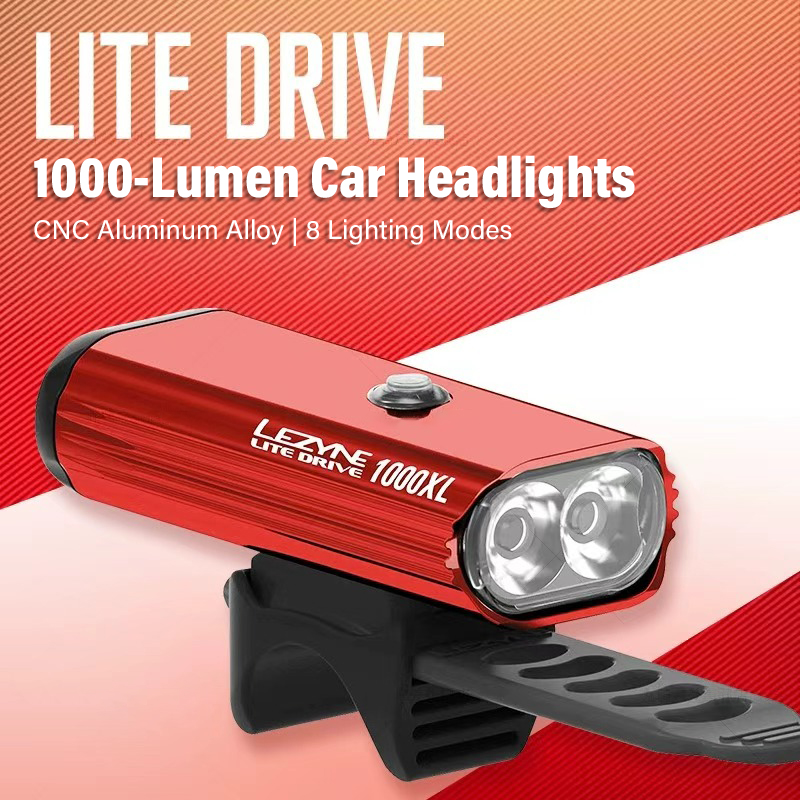 LEZYNE Luce per Bicicletta 100 - Rechargeable Bicycle Headlight 1000 Lumen recensione e prezzo