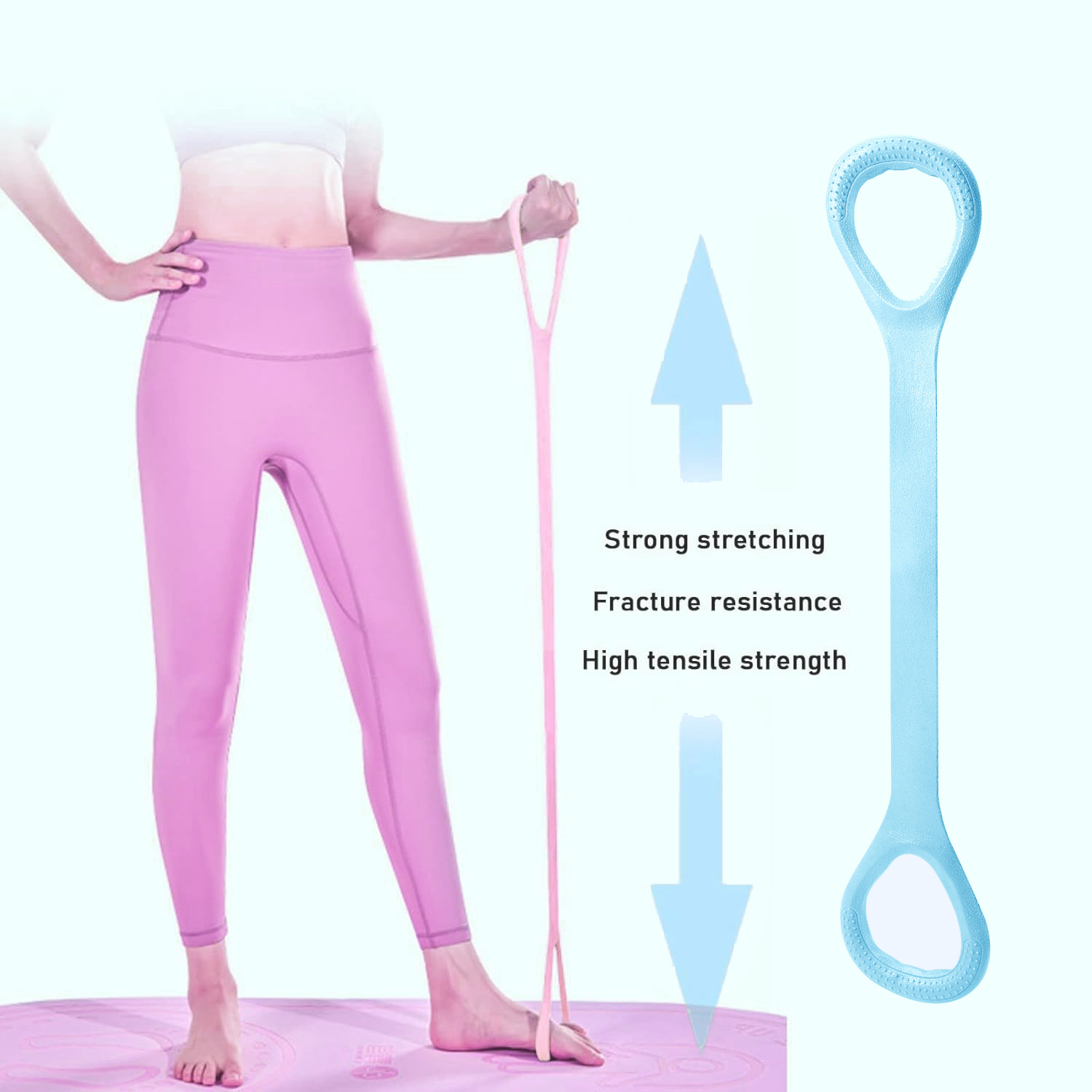 8 Bande Elastiche di Resistenz - Pilates Bar Kit With Resistance Bands recensione e prezzo