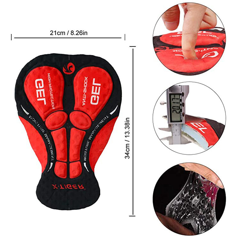 X-Tigre Pantaloncini da Ciclis - Padded Cycling Shorts 5D Gel recensione e prezzo