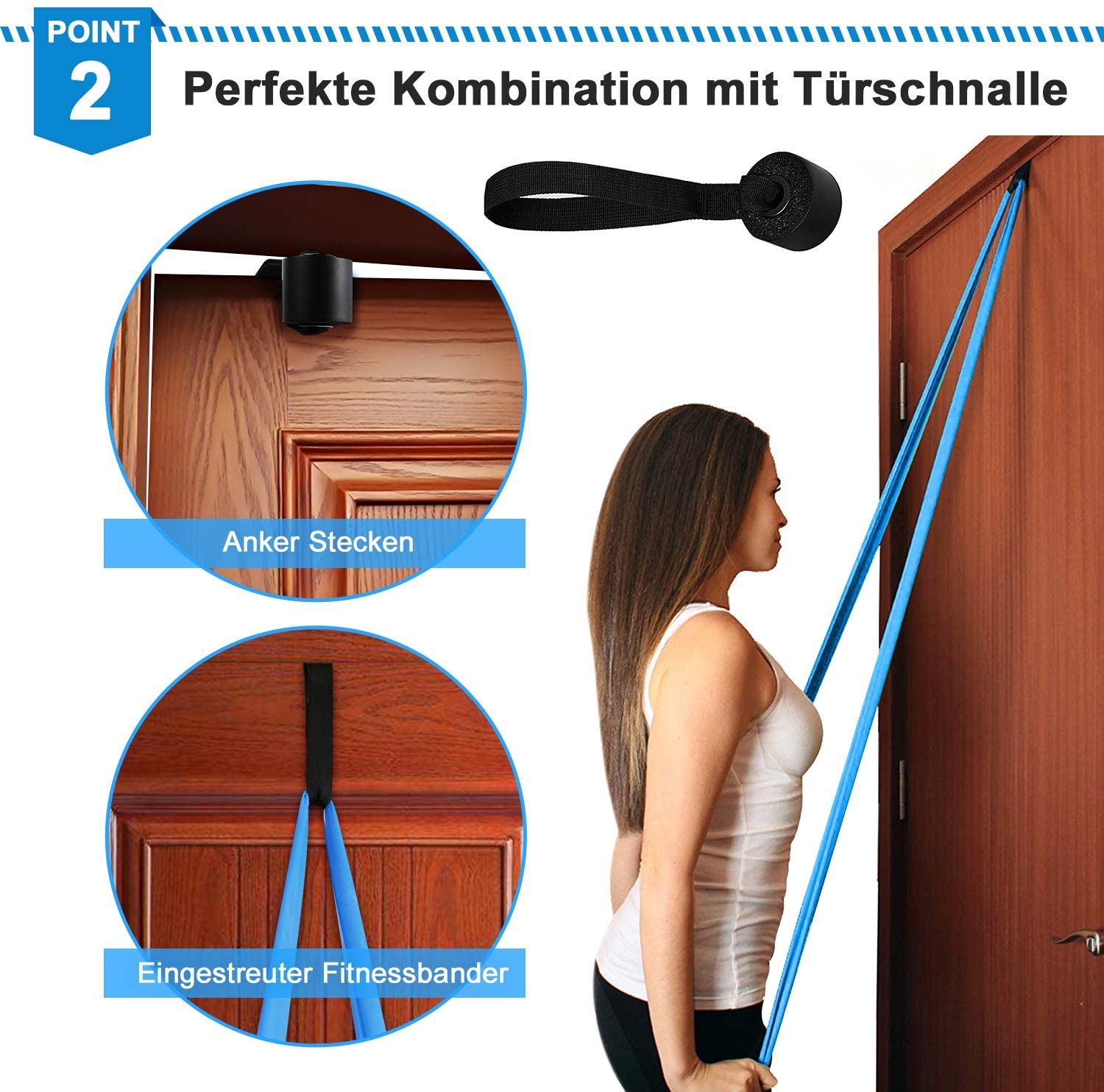 Fasce elastiche per fitness 3  - Pilates Bar Kit With Resistance Bands recensione e prezzo