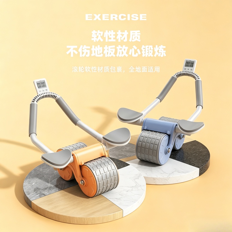 Rullo per esercizi addominali  - Ab Roller Wheel With Elbow Support recensione e prezzo