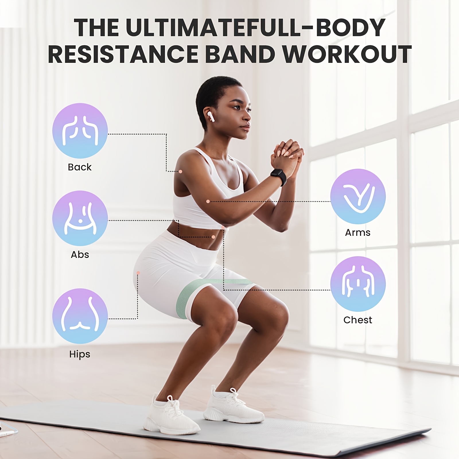 1 pezzo/4 pezzi Fasce di resis - Pilates Bar Kit With Resistance Bands recensione e prezzo