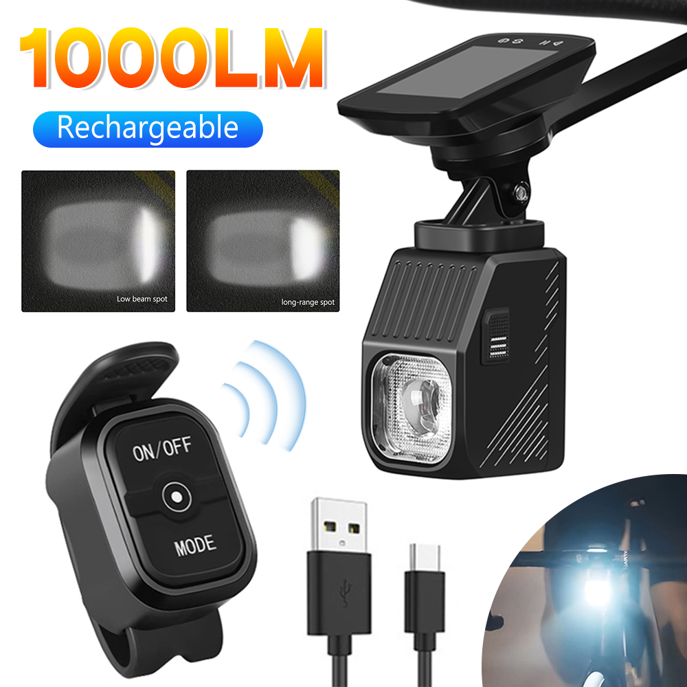 Faro per bicicletta da strada  - Rechargeable Bicycle Headlight 1000 Lumen recensione e prezzo
