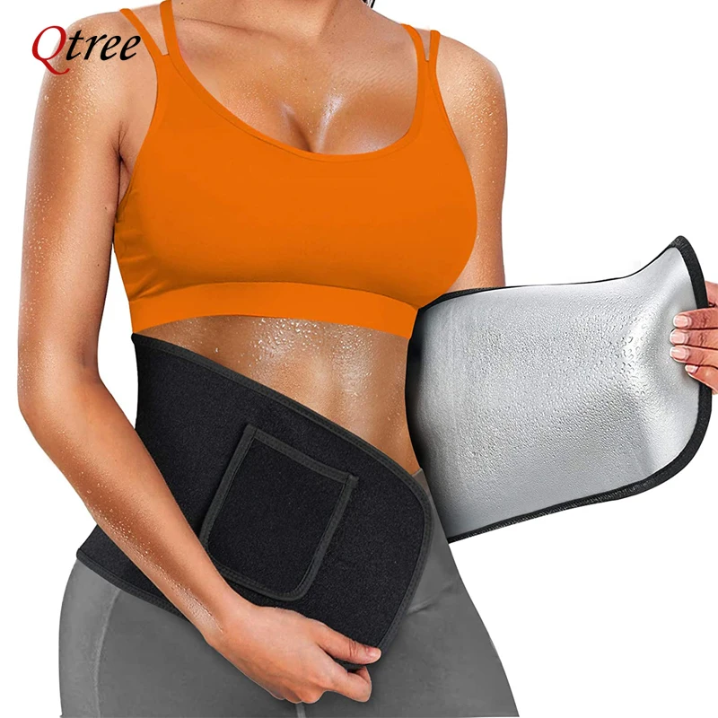 Qtree Cincher Body Shaper Wrap - Sweat Waist Trainer Belt Neoprene recensione e prezzo