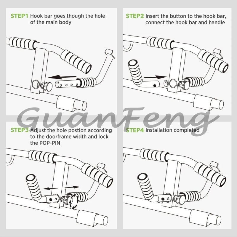 Barra per trazioni senza viti  - Door Pull Up Bar No Screw recensione e prezzo