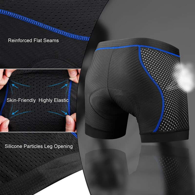 Pantaloncini intimo da ciclism - Padded Cycling Shorts 5D Gel recensione e prezzo