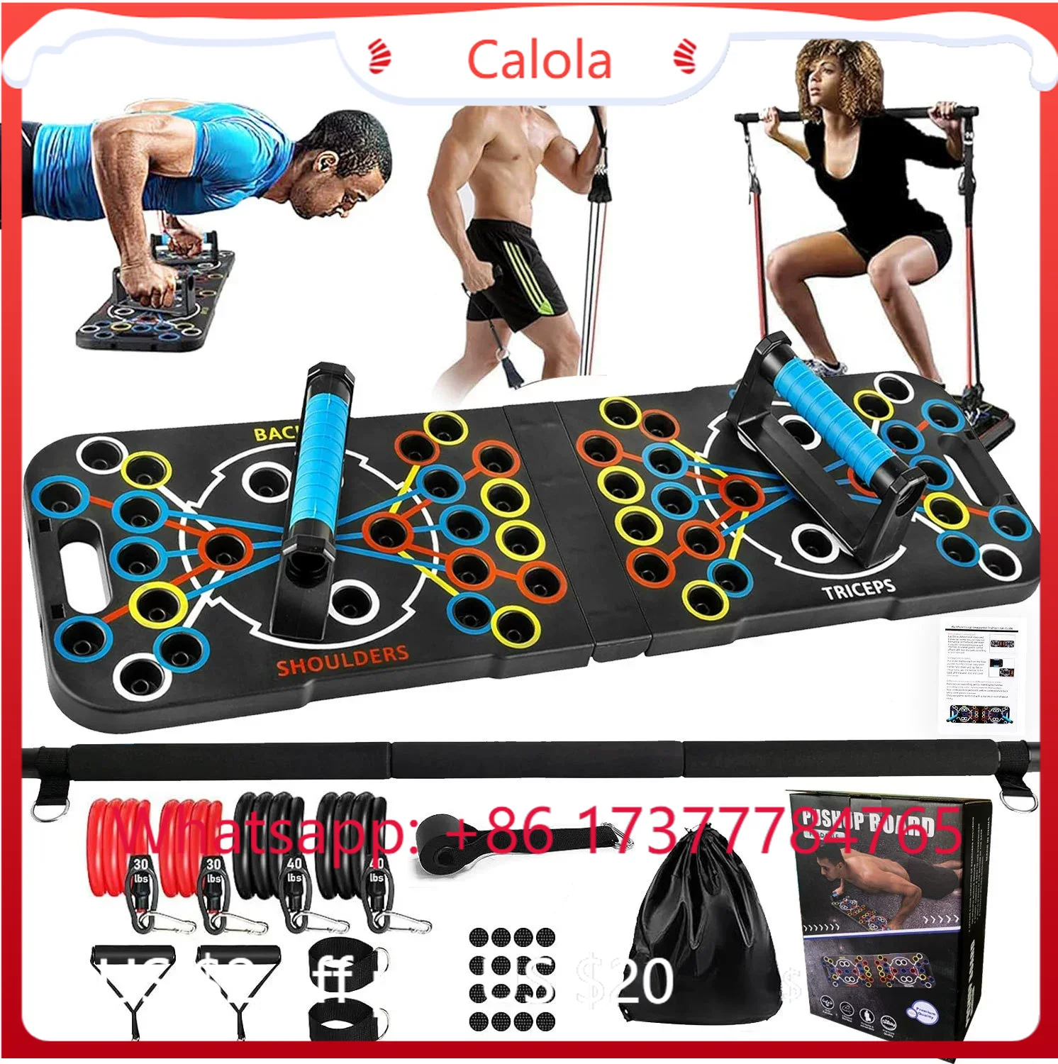 Set Multifunzionale per Push-U - Pilates Bar Kit With Resistance Bands recensione e prezzo