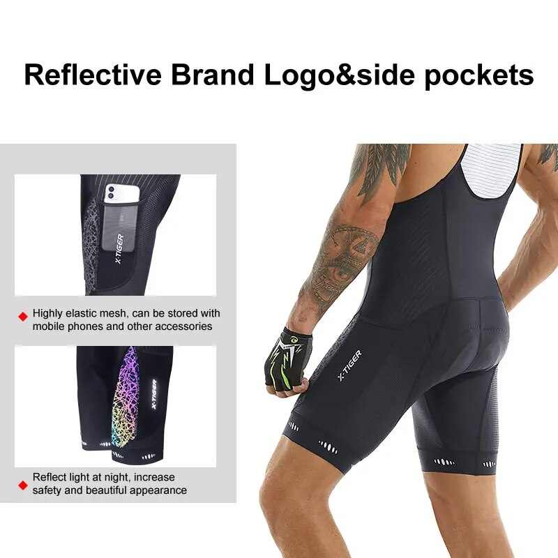 Pantaloncini con bretelle da c - Padded Cycling Shorts 5D Gel recensione e prezzo
