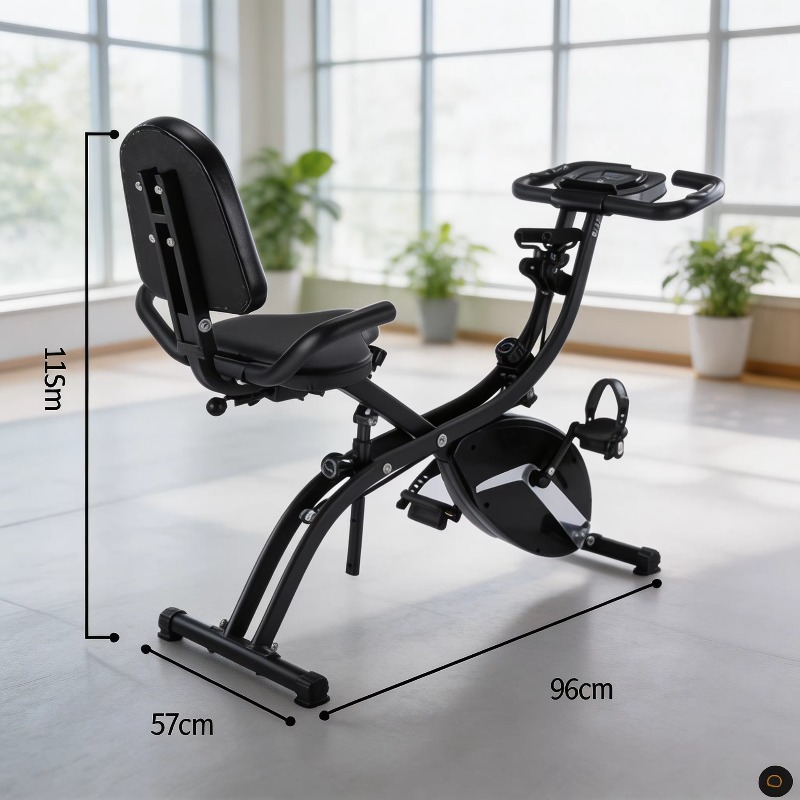 Cyclette Pieghevole per Fitnes - Exercise Bike Magnetic Resistance recensione e prezzo