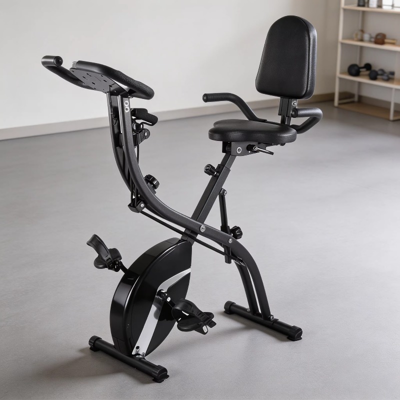 Cyclette Pieghevole per Fitnes - Exercise Bike Magnetic Resistance recensione e prezzo