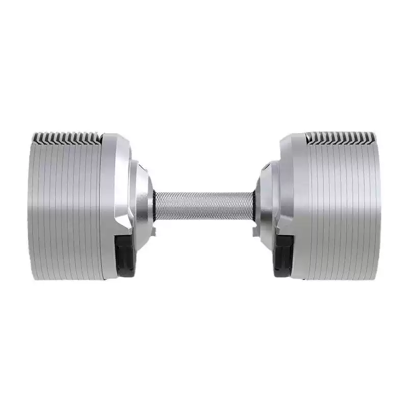 Manubri Regolabili in Argento  - Adjustable Dumbbell Pair 40Kg recensione e prezzo