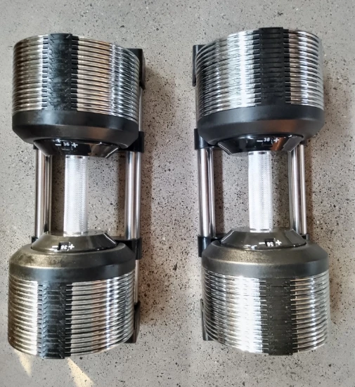 Manubri Regolabili da 28 kg in - Adjustable Dumbbell Pair 40Kg recensione e prezzo