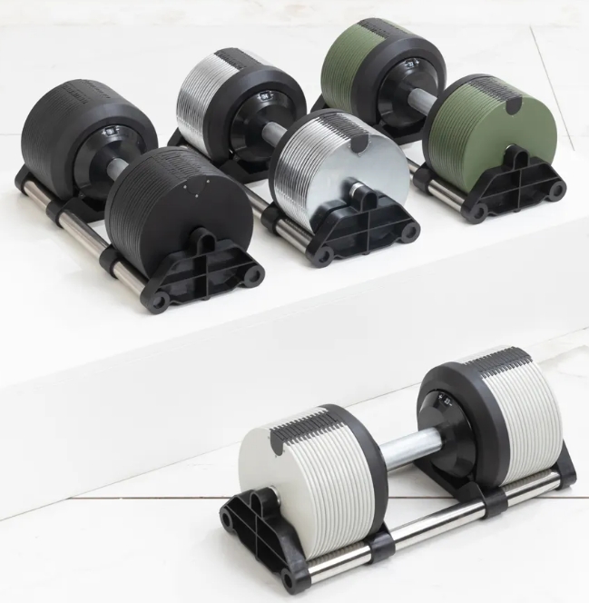 Set di manubri regolabili comm - Adjustable Dumbbell Pair 40Kg recensione e prezzo