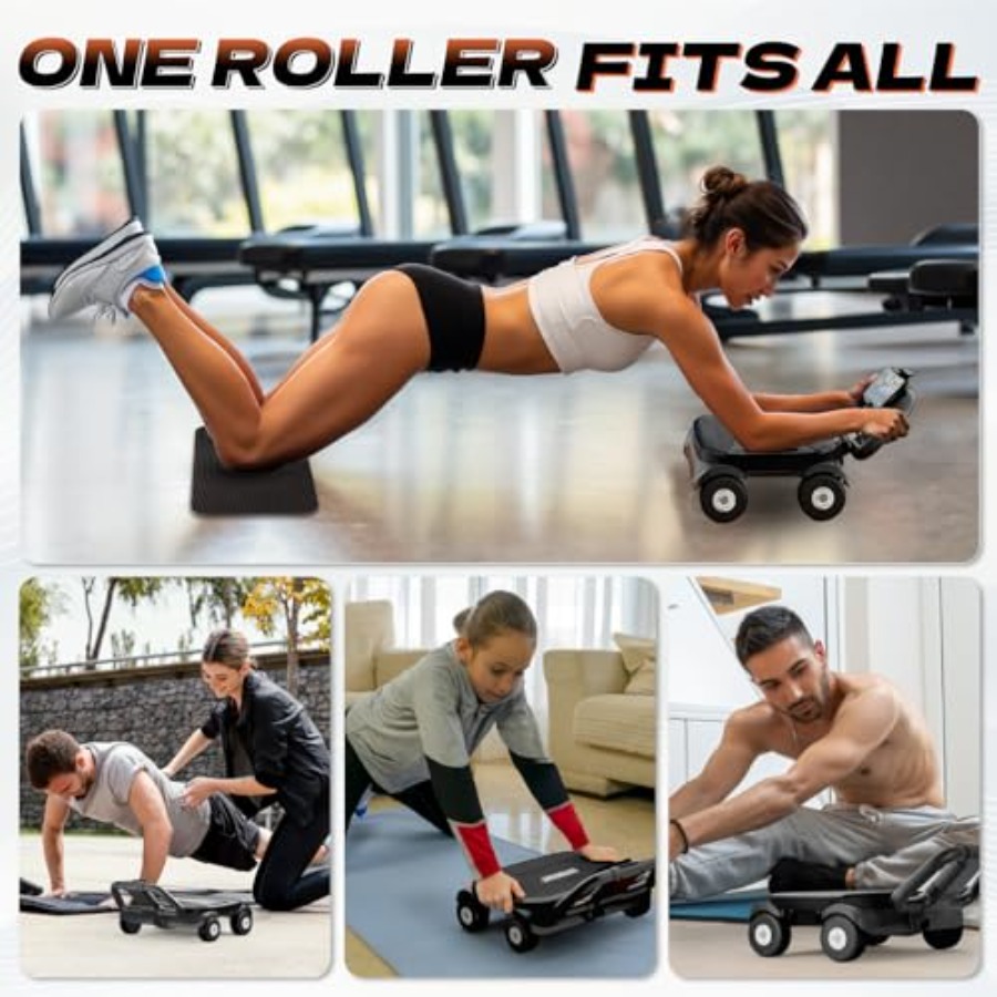 Ruota per addominali per allen - Ab Roller Wheel With Elbow Support recensione e prezzo